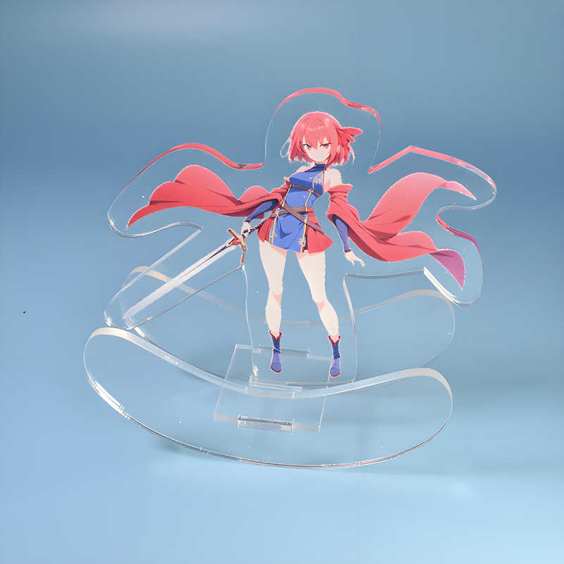 Custom Anime Figurine Double Sided Acrylic Display Standee Gift Plastic Crafts