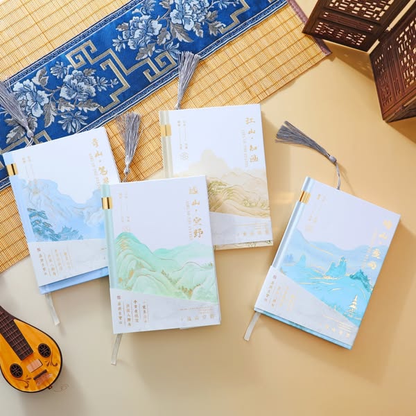 Wholesale A5 A6 PU Leather Hardcover Notebook Custom Logo Business Cute Thermal Binding Notebook