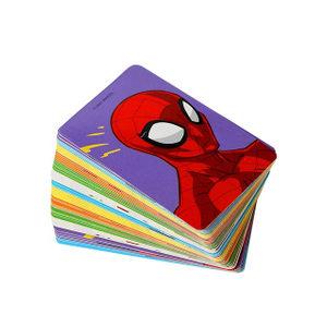 Custom 3D Flash Paper Card Games Educational Playing Cards for Kids And Adults