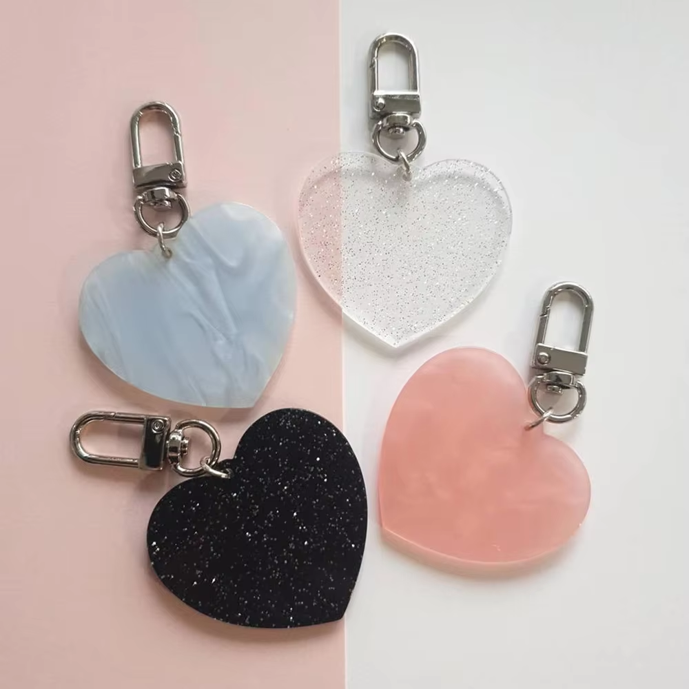 Cartoon Printed Version Attack Anime Figures Keychain UV Printed Acrylic Cosplay Jewelry for Friends Gift